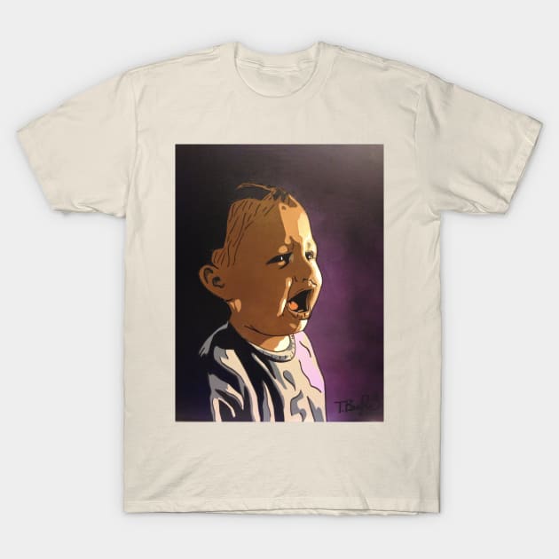 Travis Cries T-Shirt by CherokeeArtist